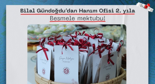 Hanım ofisimize mektubumuz var!